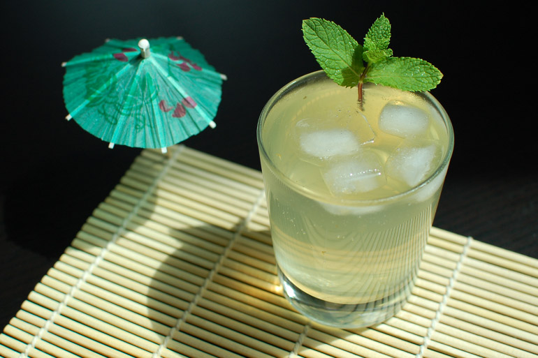 Summer Tea Cocktails - Pamplemousse Vert