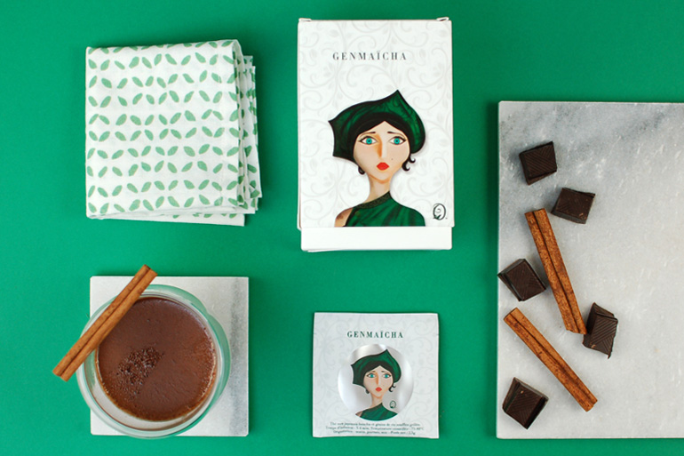 Chocolat Chaud Genmaicha - Jardins d'Osmane